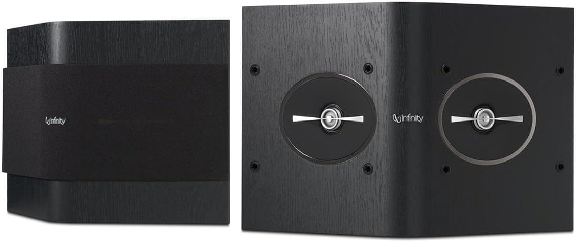 Infinity RS152 Reference Series 2-Way 5-1/4" Dual Tweeter Surround Speakers - Pair (Black)