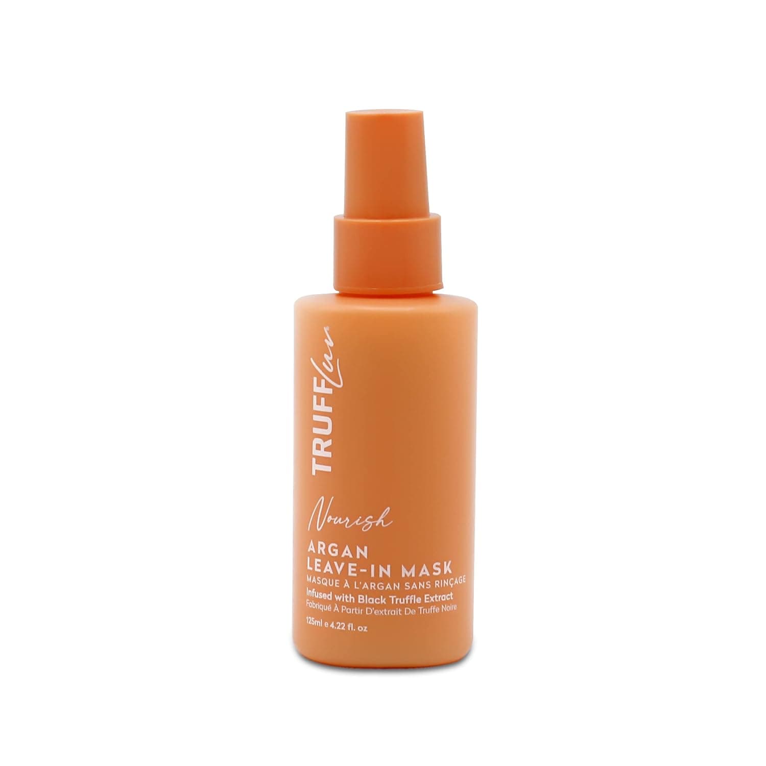 TruffLuv | Nourish Collection Argan Leave-In Mask, Infused with Black Truffle Extract, Anti-Frizz Conditioning Spray, Detangles, Hydrates and Strengthens, Paraben Free, Sulfate Free, 4.22 Fl Oz