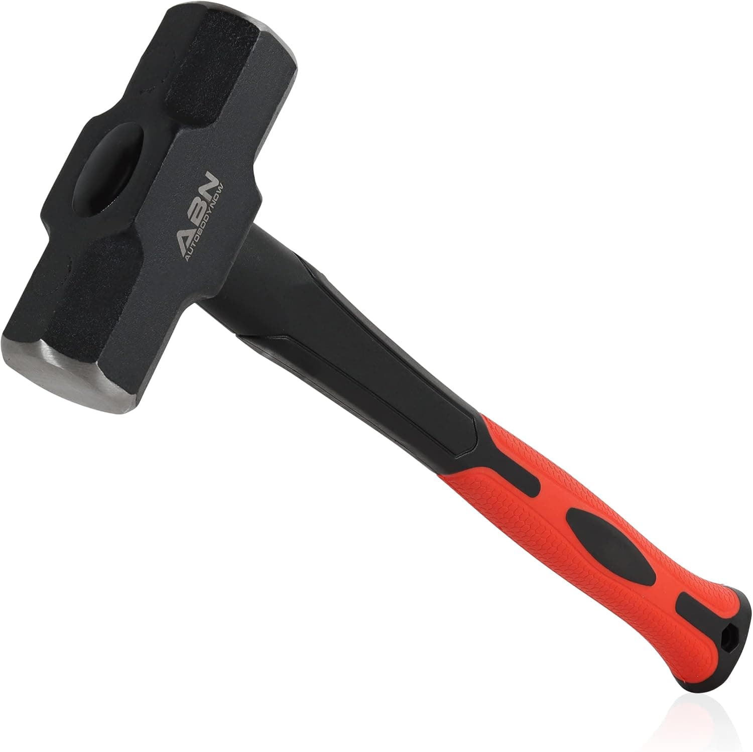 ABN Sledge Hammer 3 Pounds - Shock-Absorbing Fiberglass Handle with Textured Cushion Grip for Heavier-Duty Jobs