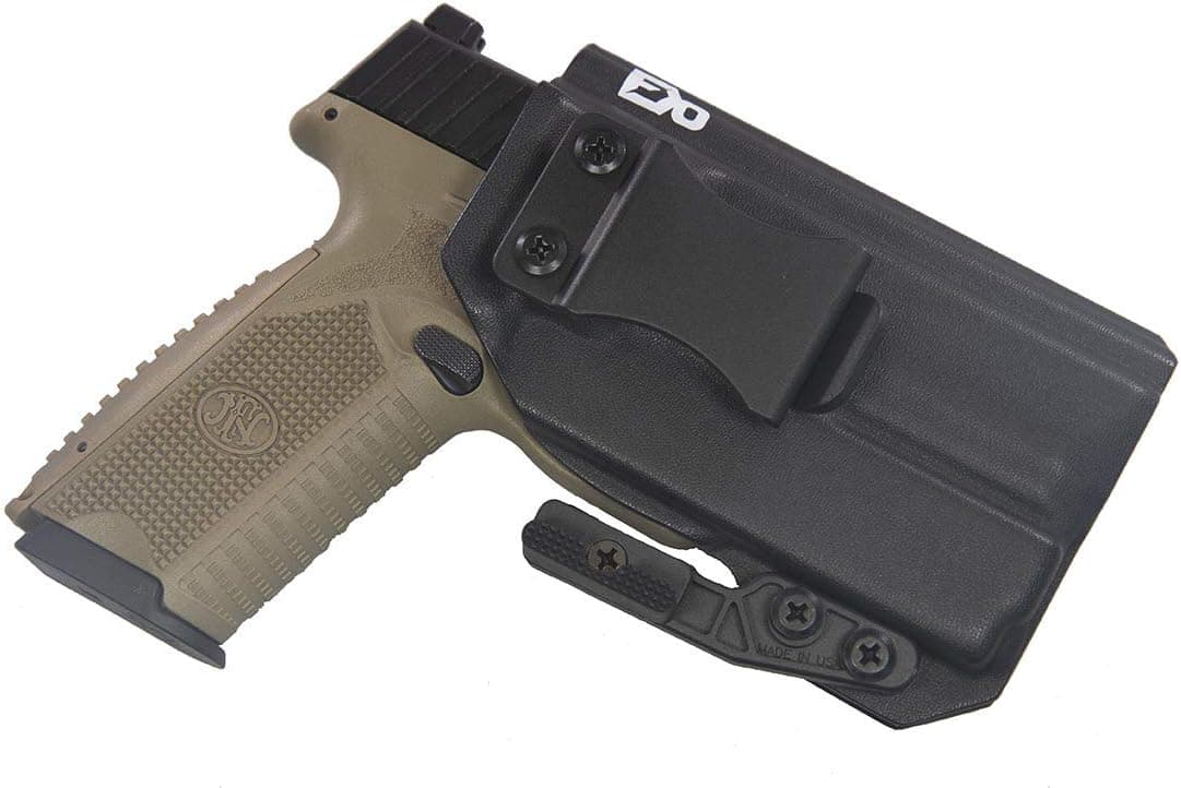 FDO Industries (Formerly Fierce Defender IWB Kydex Holster FN 509 w/Olight PL-Mini Valkyrie The Paladin Series -Made in USA-