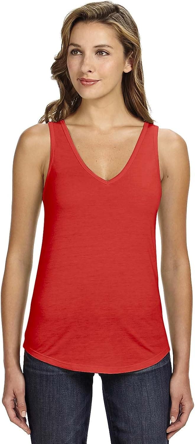 Bella + Canvas Ladies' Flowy V-Neck Tank
