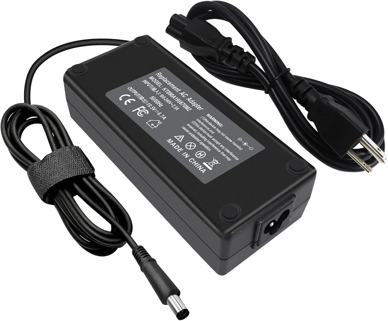 DA130PE1 00 Charger Adapter 130W for Dell Inspiron 7559 5577 5576 7567 7566 7557 1545 XPS 15 L501X L502X Precision 3520 M2800 M20 M4300 M4400 M6300 3510 3530 DA130PE1-00 LA130PM121 Power Cord Supply.