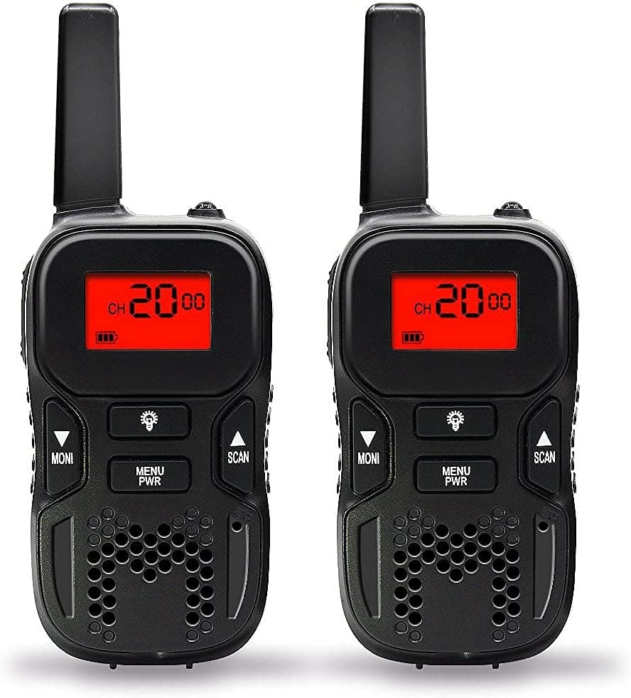 Walkie Talkies for Kids, Toys Long Range Talkie 2 Way Radios (Pair), Discovery Childrens 22 Channel Walky Talky Built in Flash Light Girls Boys (Pink)