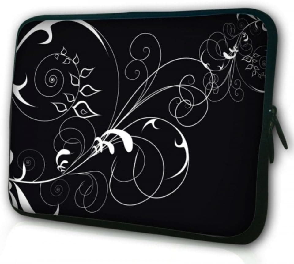15.6 Notebook Sleeve, WATERFLY Skull Laptop Cases Bags Computer Accessories 15 Carrying Case for Dell Lenovo HP ASUS Lenovo Toshiba Acer Apple MacBook Pro