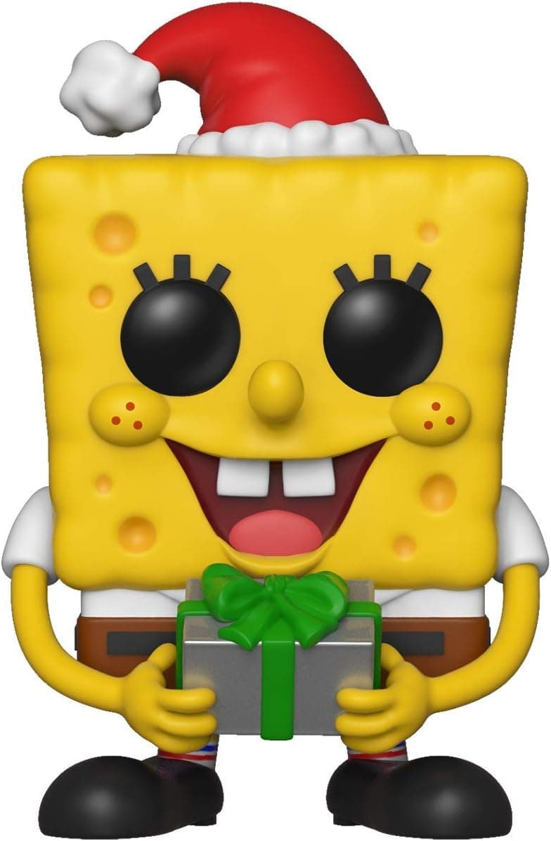 Funko Pop Animation: Spongebob Squarepants - Holiday Spongebob Collectible Figure, Multicolor