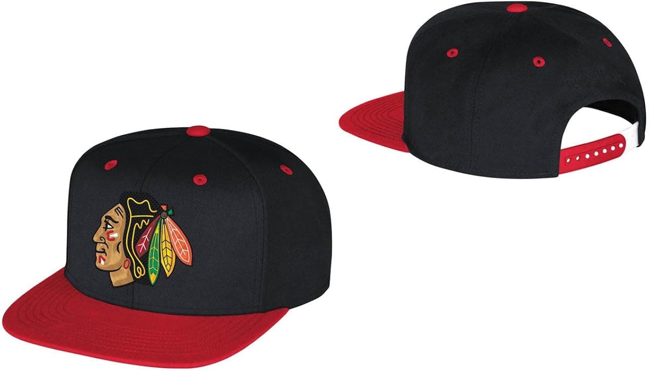 NHL Flat Brim Face-Off Snapback Cap
