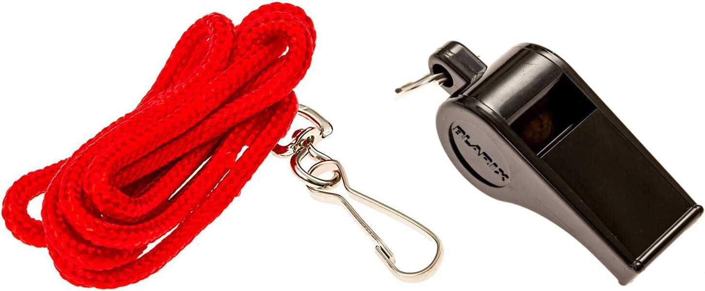 BLARIX Guard Pea Whistle and Lanyard