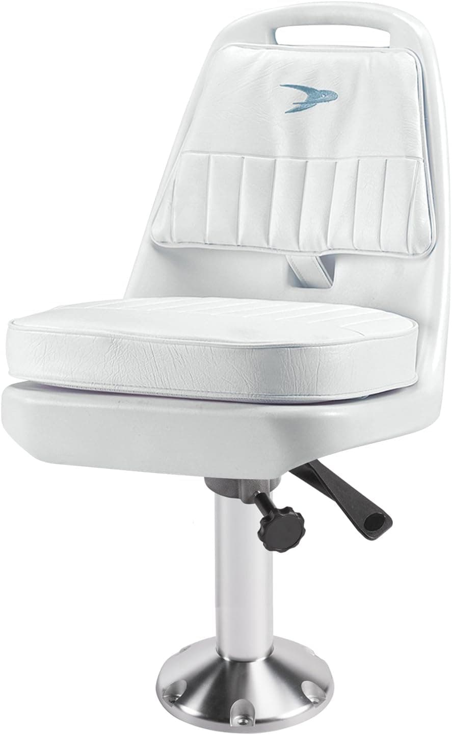 Wise 8WD013-8-710 Standard Pilot Chair with Fixed Height Pedestal and Seat Mount
