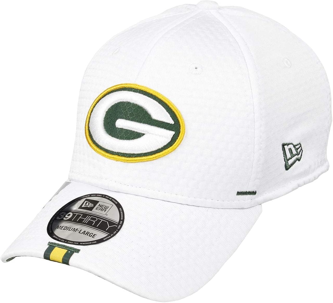 New Era 2019 NFL Green Bay Packers Training Camp Hat Cap Flex 39Thirty (L/XL)