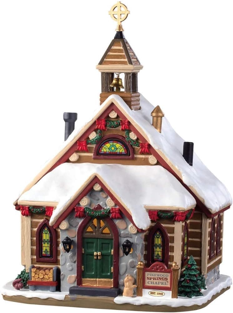 Lemax Village Collection Pinewood Springs Chapel #95477