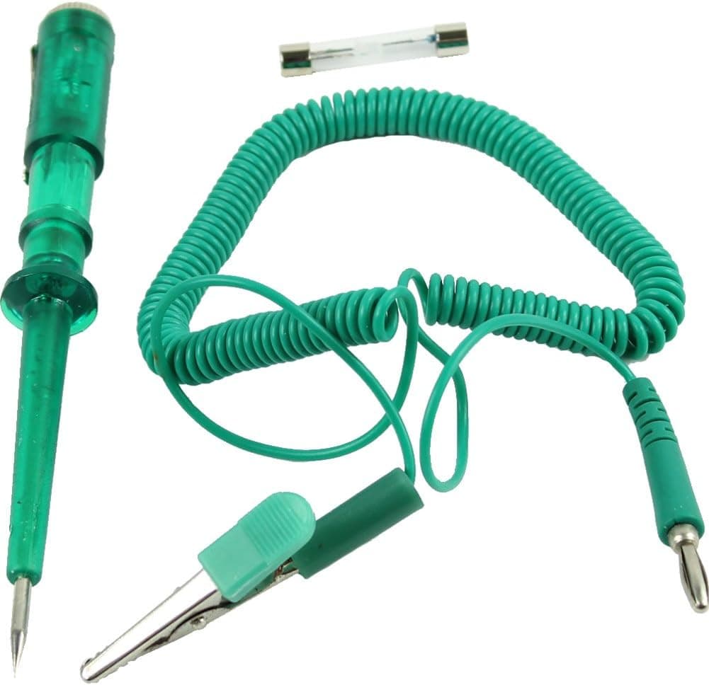 Estone Auto Circuit Tester 6V 12V 24 Volts Voltage Gauge Car Test VoltMeter Light Bulb