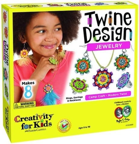 Creativity for Kids Twine Design Jewelry