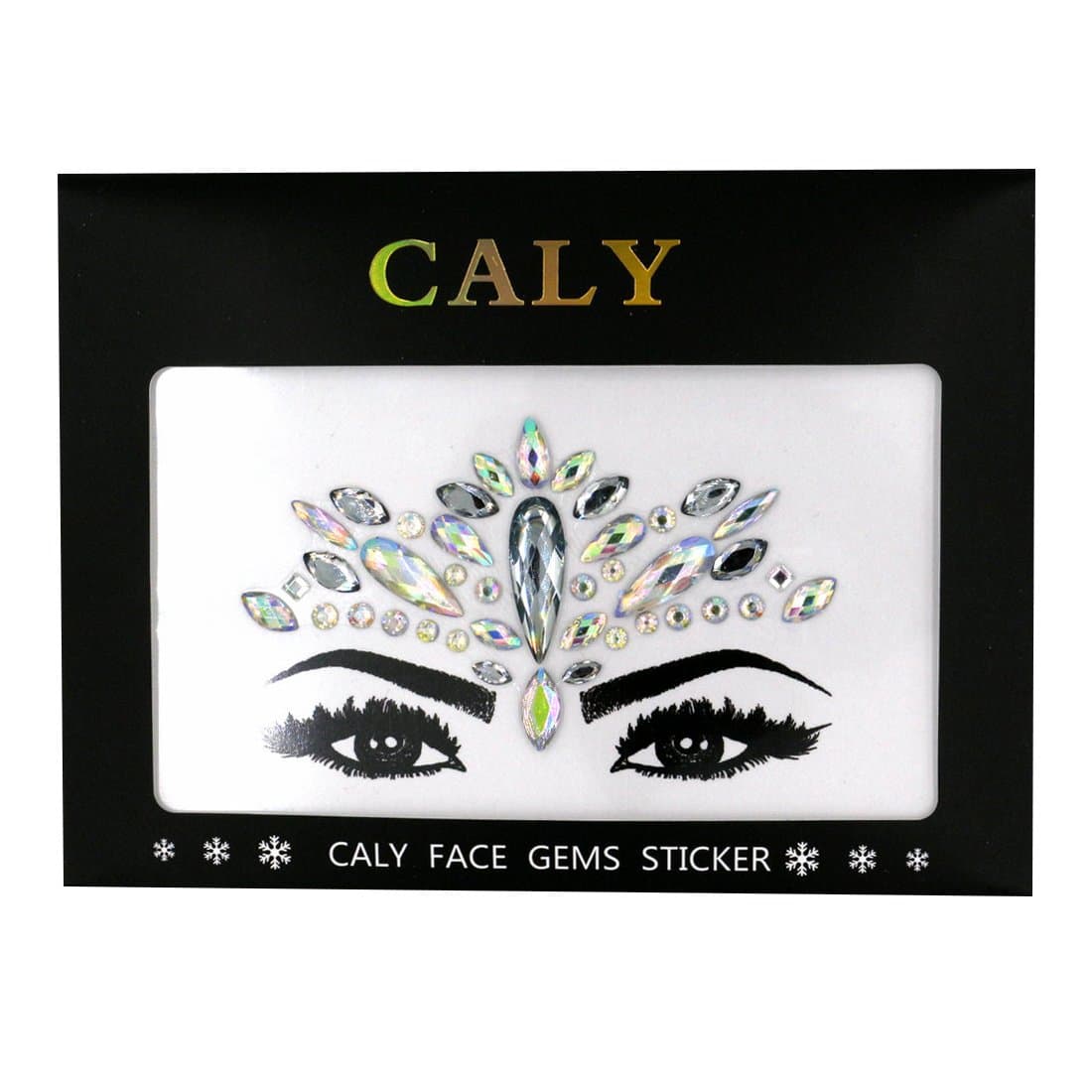 CALY CB-1061 Festival Makeup Body Face Jewel sticker Party Rhinestone Diamond Face Jewel Gems Stickers