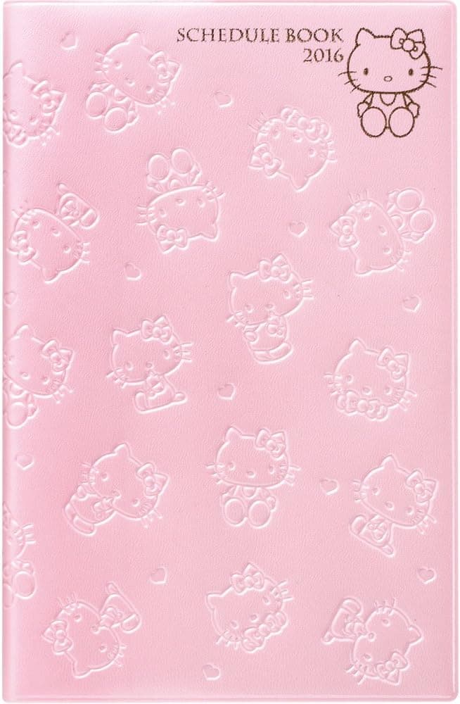 2016 Sanrio Hello Kitty Schedule Book Diary A5 (Made in Japan)