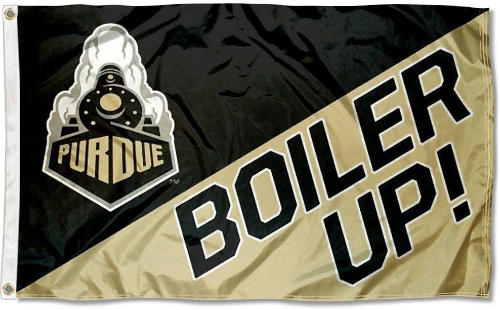 Purdue Boiler Up College Flag