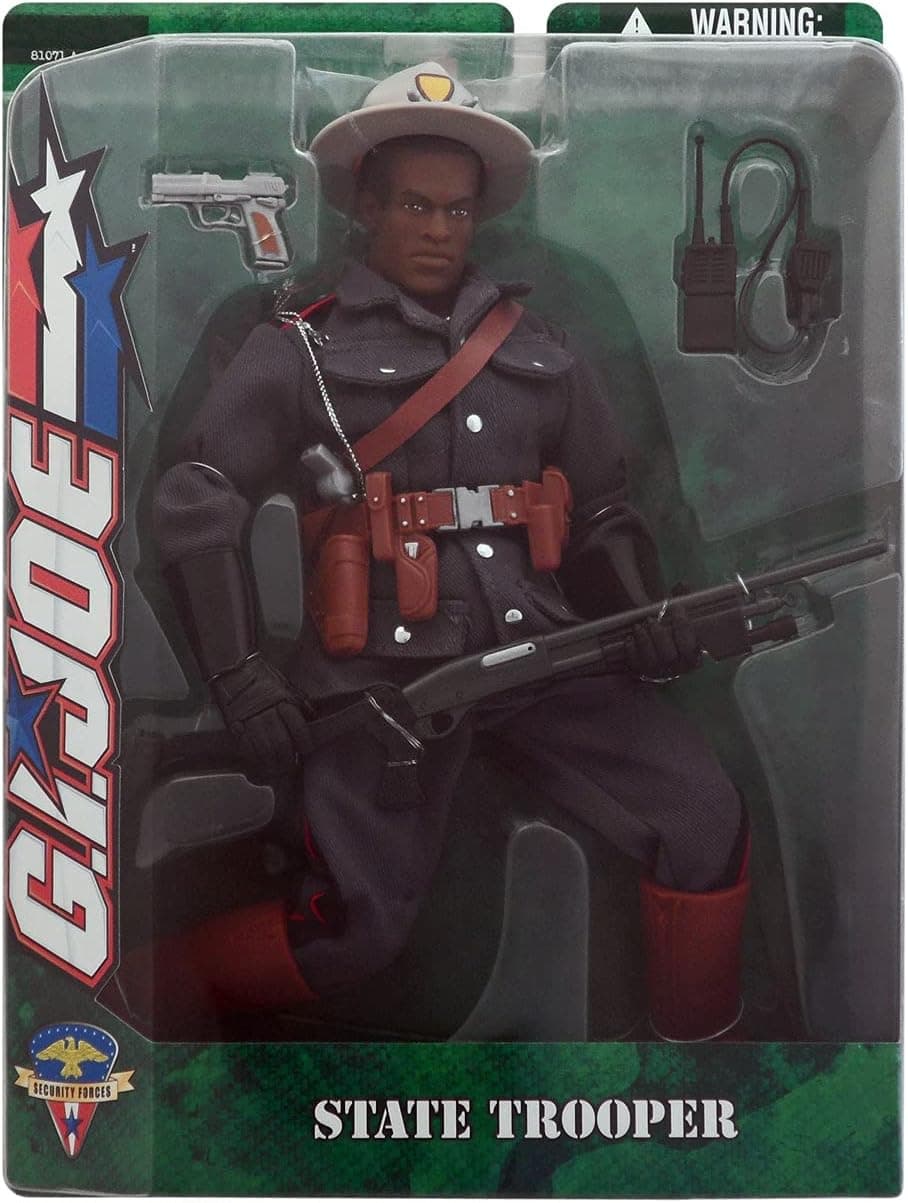 GI Joe State Trooper 12-Inch Action Figure African-American Version