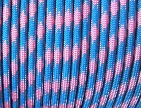 50 Feet Baby Shower Paracord - 550 Type III 7 Strand Parachute Cord - 50ft Made in America Nylon Cord