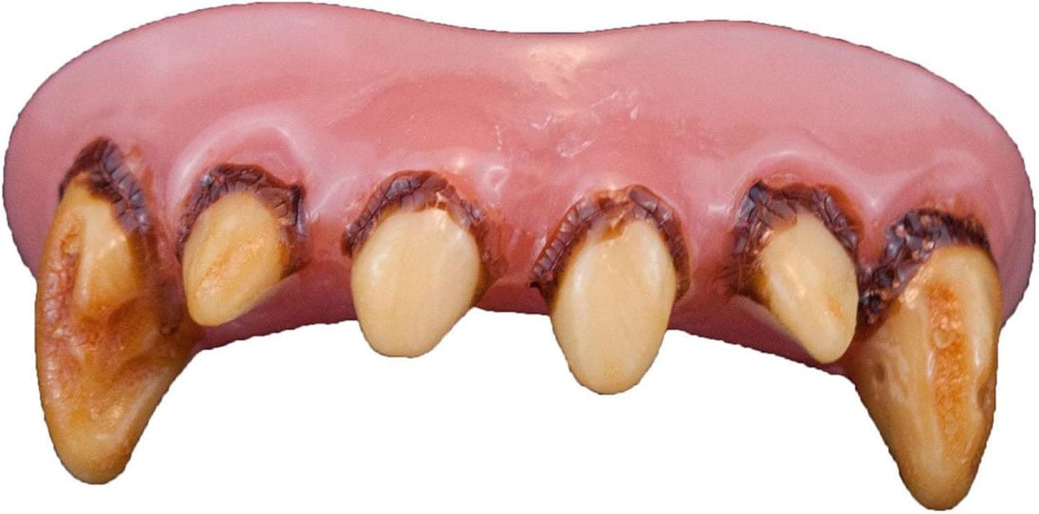 Werewolf Teeth Adult, One-Size, White