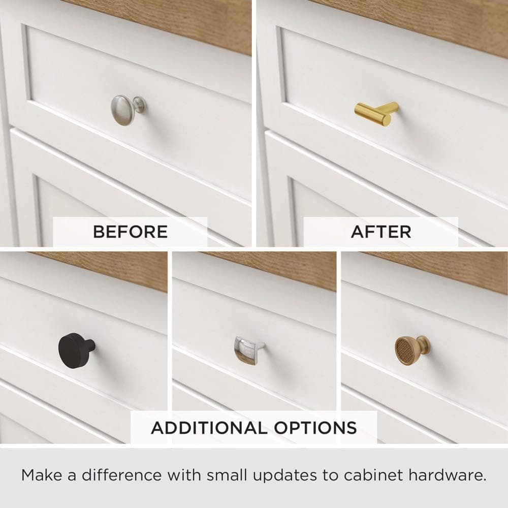 32mm Beaded Cabinet Hardware Knob with Backplate
