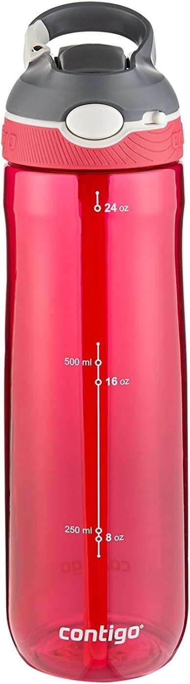 Contigo Autospout Ashland Water Bottle, 24oz , Sangria
