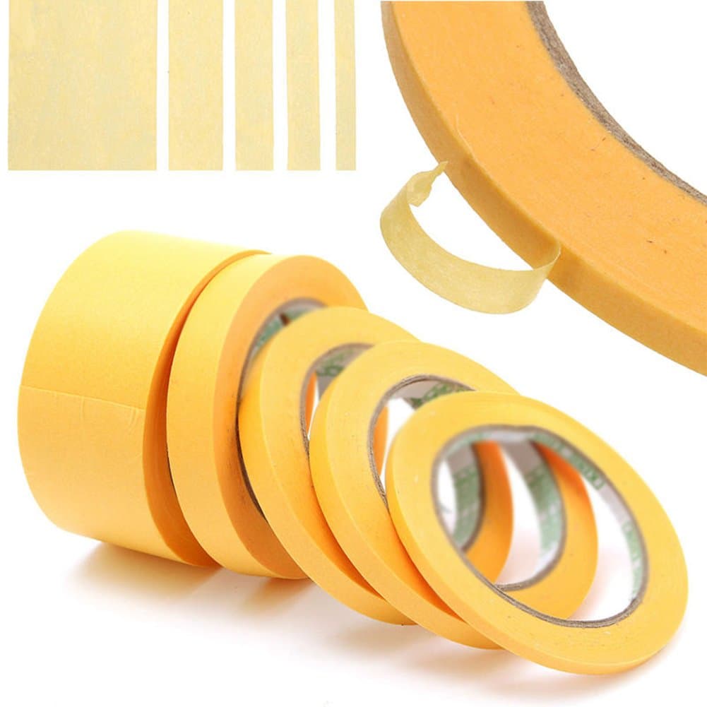 Masking Tape Maserfaliw 50m 50/18/12/10/6mm No Residue Model Paint Spray Craft Refill Tool Masking Tape - 6mm50m, Necessary Home, Travel, Office, Crafts, Holiday Gifts.