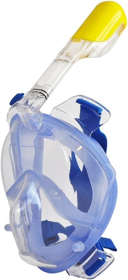 OCEANS7 O7M11035SBL Full Face Snorkel Mask, Blue,; Small/Medium