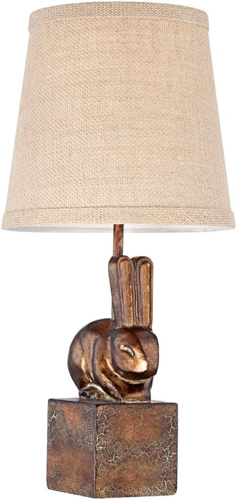 Brown Bunny 16 1/2" High Accent Table Lamp