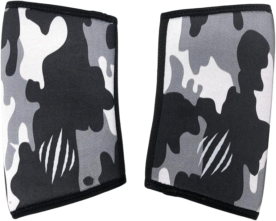 Bear KompleX Elbow Sleeves, 1 Pair for Instant Support and Compression for at-Home Workouts, Reduces Joint Pain, Stimulates Muscles for Weightlifting, Powerlifting, Bench Press, and Crossfit