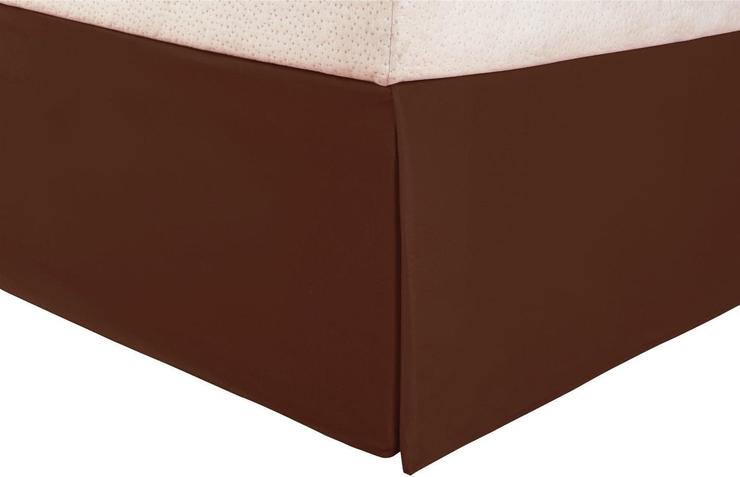 100% Brushed Microfiber Super Soft Wrinkle Resistant Bed Skirt, Queen, Solid
