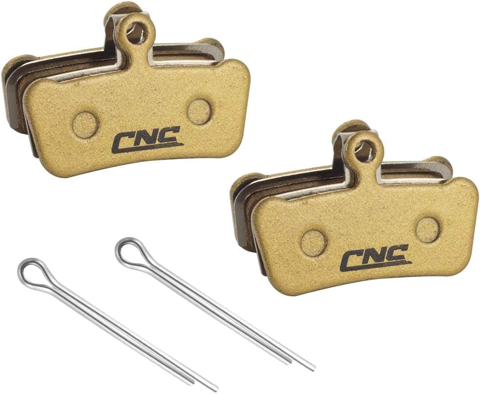EASTERN POWER 2 Pairs Bike Brake Pads for Avid XO Trail Sram Guide RSC/VS/RS/R Elixir 7/9 Trail MTB Disc Brake Pads, Resin/Semi-Metallic/Metal