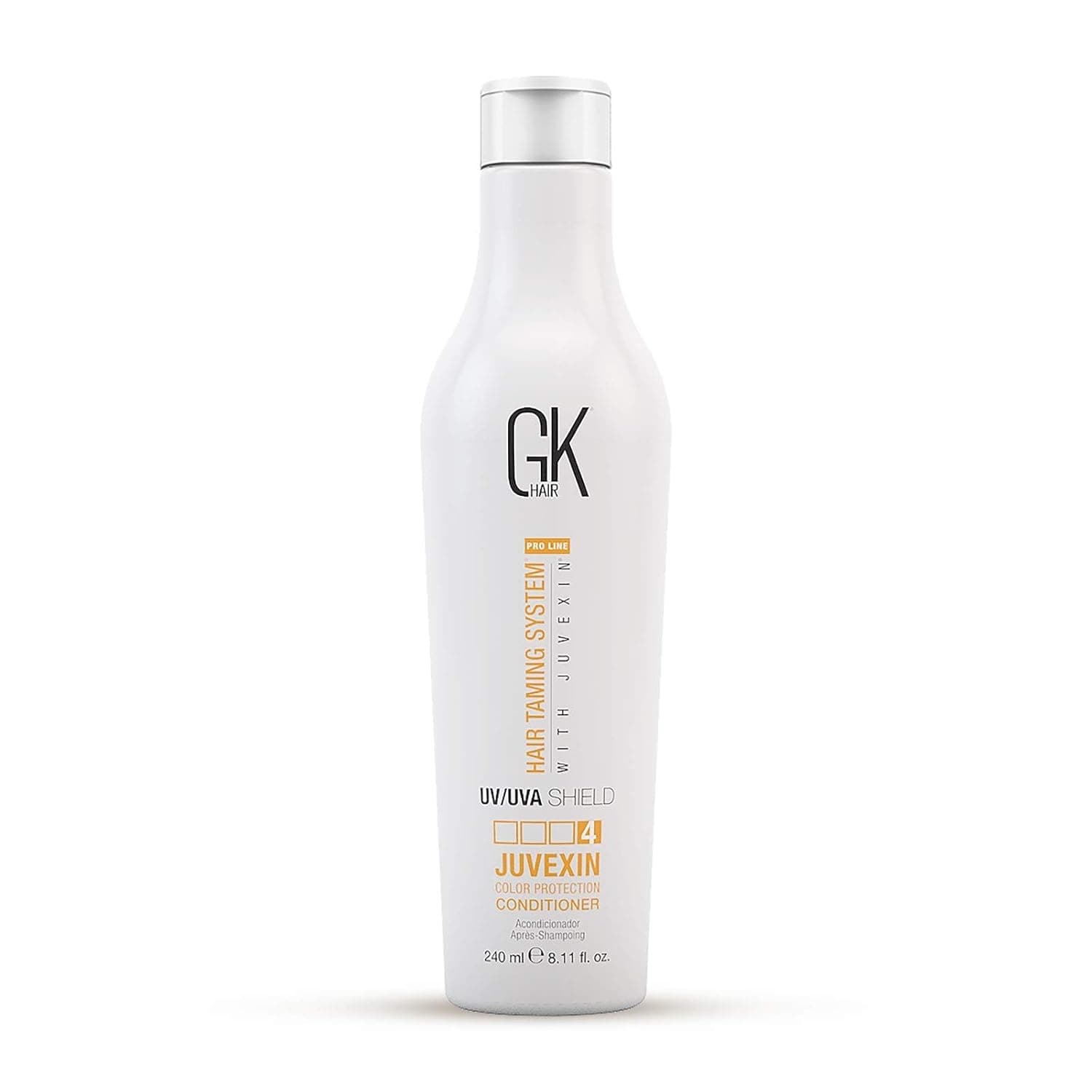 GK HAIR Global Keratin Colored Shield Conditioner (8.11 Fl Oz/240ml) - Deep Cleansing Heat Thermal Protection for Color Treated Dry Damaged Curly Frizzy Hair - Paraben Sulfate Free Unisex