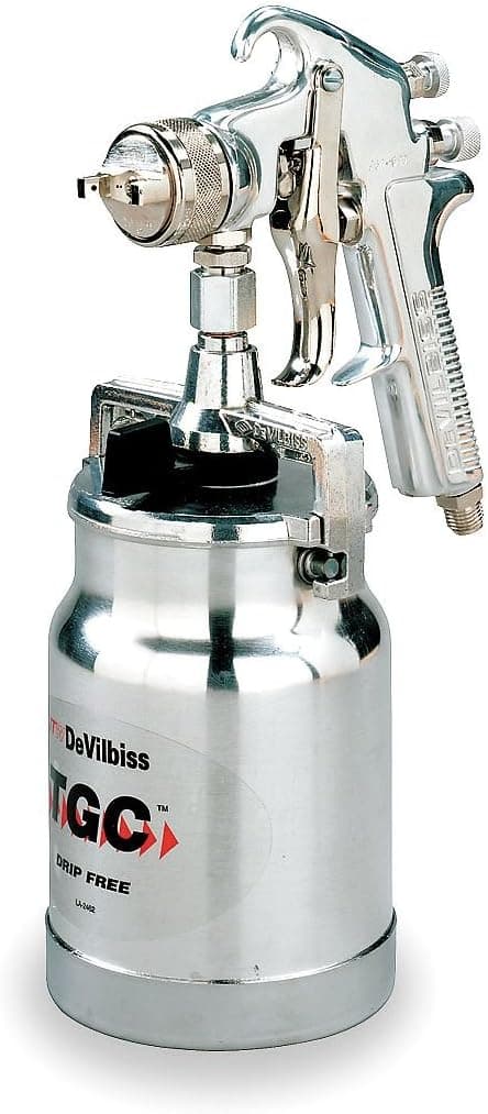 Suction Feed Spray Gun, 0.070In/1.8mm