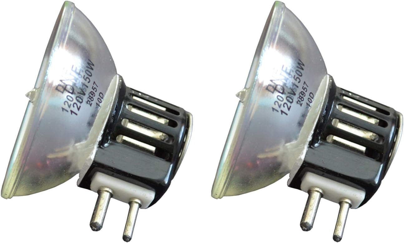 Donar 2pcs DNE 120W 120V Bulb for Wallach Zoomstar Colposcope Zoomscope - Vivitar Dual 8 Model 733 Replacement Lamp