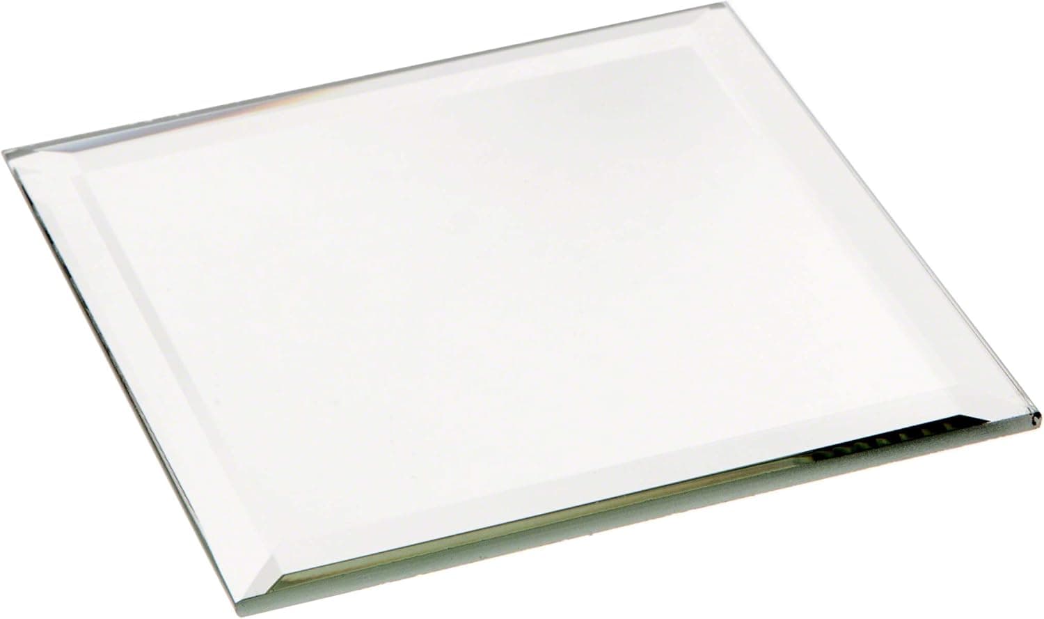 Plymor Square 3mm Beveled Glass Mirror, 3 inch x 3 inch (Pack of 24)