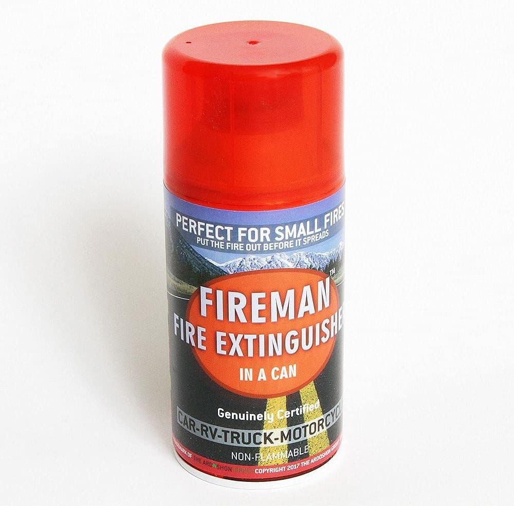 Fireman in a Can - A Safe and Easy Way to Put Out Fires Quickly - Perfect For Use at Home or on the Road