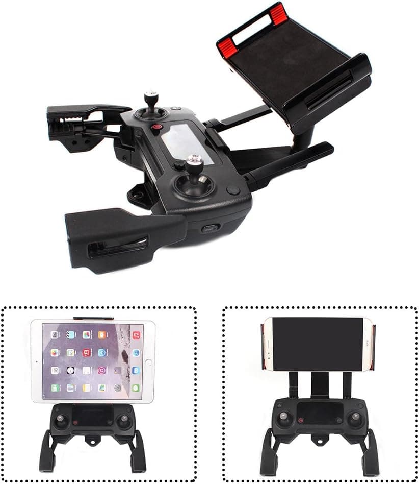 Hobby Signal Remote Controller Clamp Smartphone Tablet Support Scalable Holder for DJI Spark & Mavic PRO