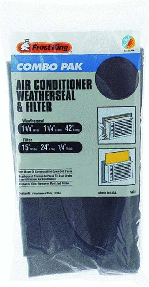 Thermwell Prods. Co. FAC1 Air Conditioner Filter And Weatherseal Kit