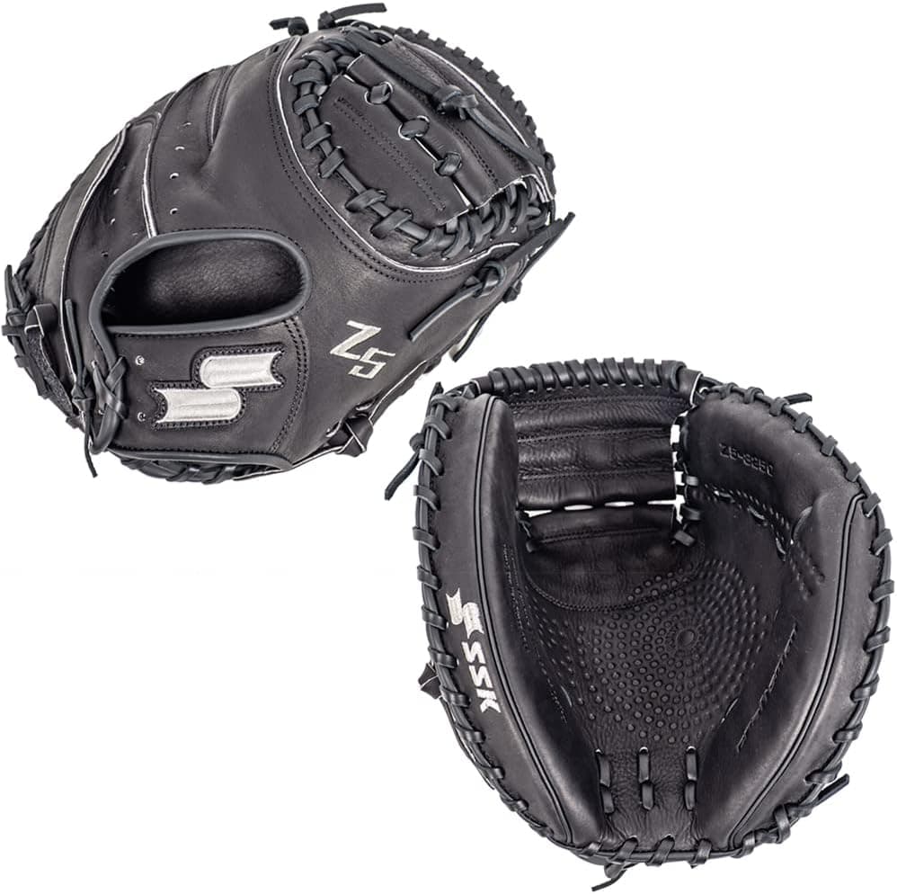 SSK Z5 Craftsman Baseball Catcher’s Mitt – 32.5” - 33” - 33.5” – Right & Left Hand Throw