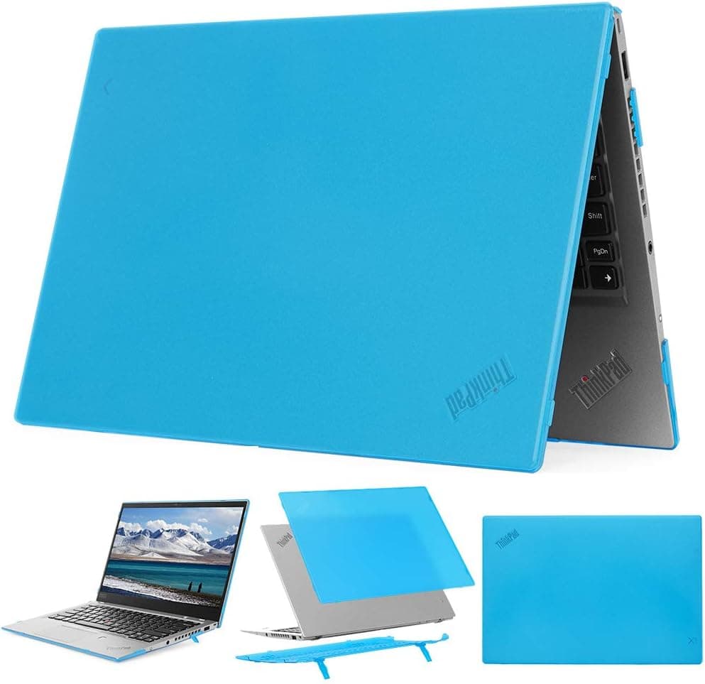mCover Case Compatible for 2019~2021 14" Lenovo ThinkPad X1 Carbon G7 Gen 7 Gen 8 G8 non-2-in-1 Laptop Computers ONLY (NOT Fitting Any Other Lenovo Models) - Aqua