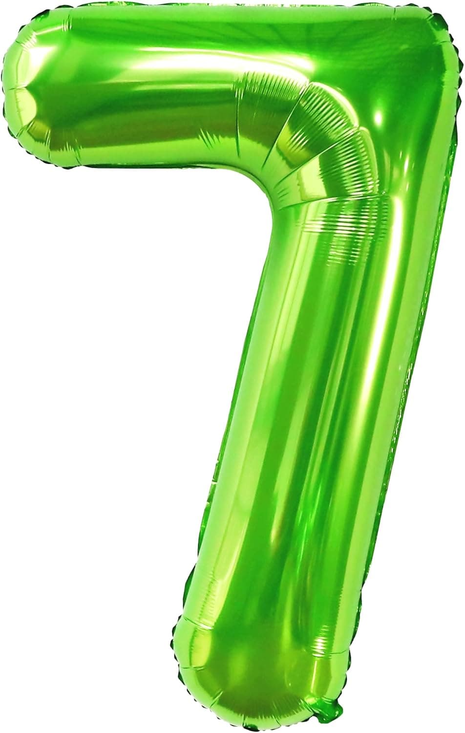 Giant, Light Green 7 Balloon for Birthday - 40 Inch | Foil Green Number 7 Balloon for 7th Anniversary | Number 7 Balloons For Birthdays | Mylar Green 7 Birthday Balloon for Happy 7th Birthday Balloon