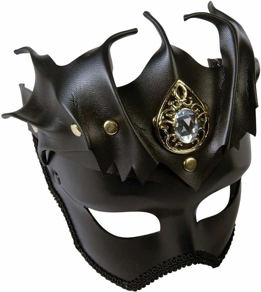 Unisex-Adults Mask-Warrior Bat Woman, Black, Standard