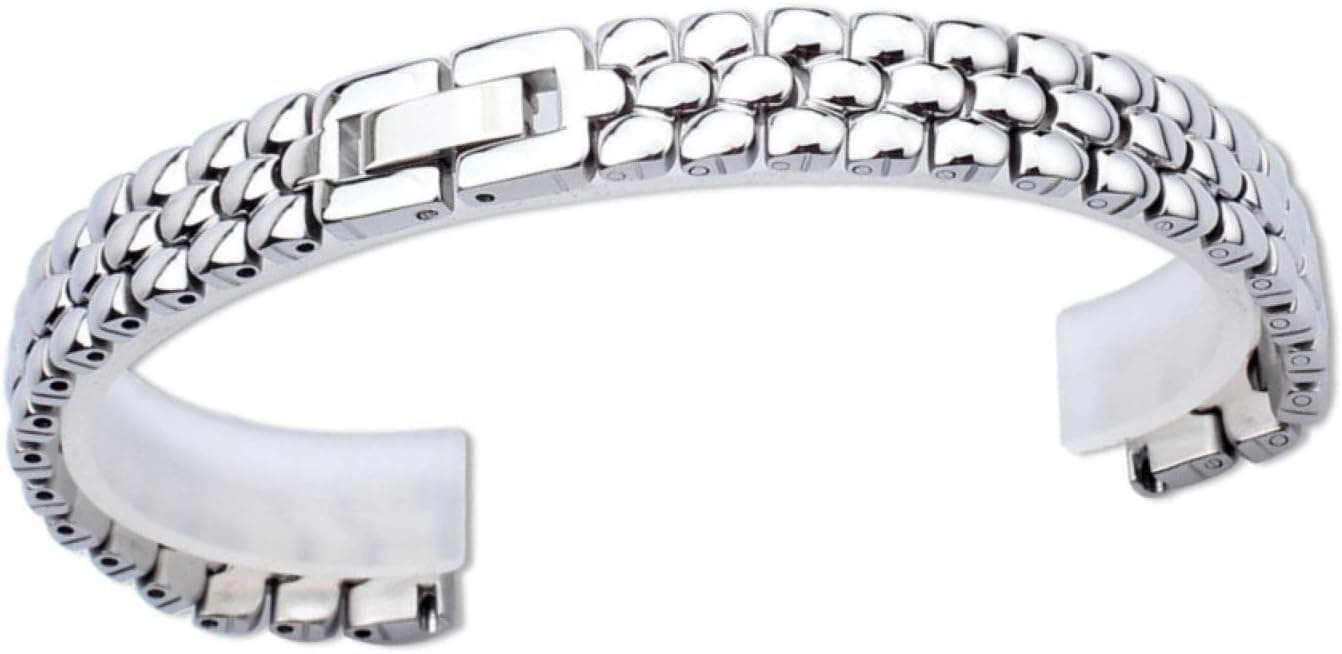 316 stainless steel watch straps for women Watch Strap small size dial ladies bracelet Mesh Replacement Watch Band Breathable and Waterproof,Silver-8mm