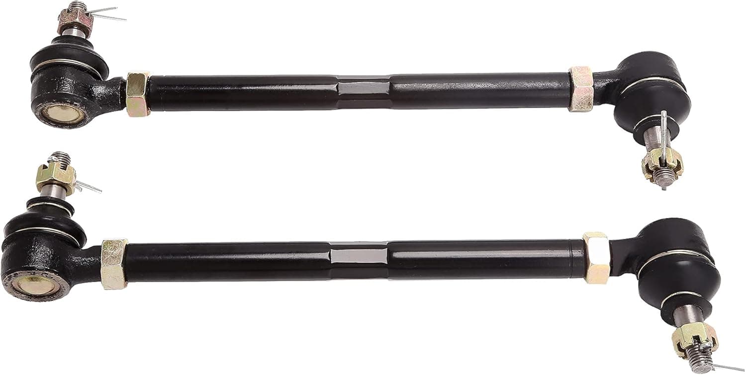 10L0L Golf Cart Tie Rod Assembly for EZGO TXT & Medalist 1994.5-2001, 2 Set, OEM# 70074-G01, 70074-G02
