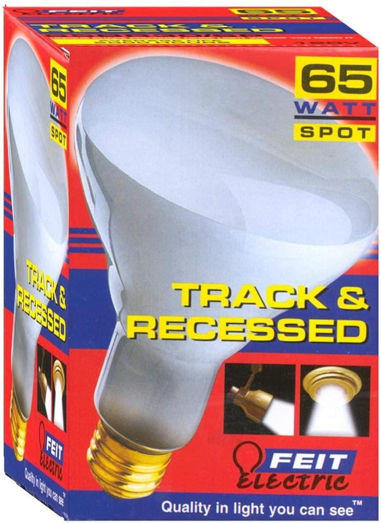 Feit Electric 65BR30/SP 65-Watt Incandescent BR30 Bulb
