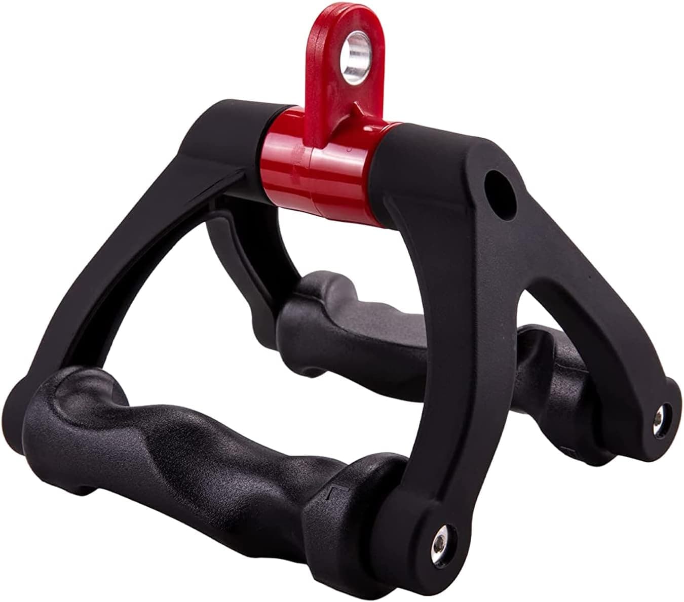 HXD-ERGO Double D Handle Row Handle Grip Triangle V Shaped Handle, Ergonomic Handle Cable Machine Attachment for Gym, Non-Slip and Comfortable Exercise Handle V Bar Cable Attachment