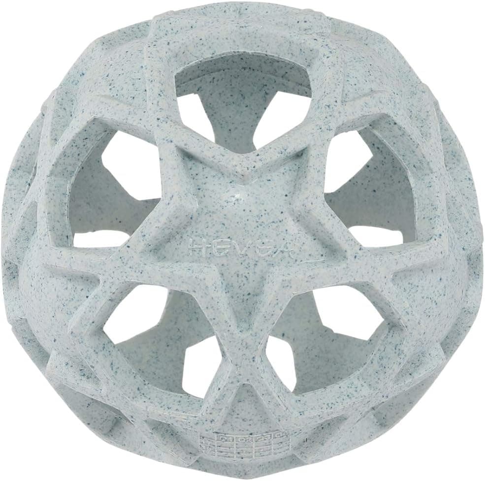 HEVEA Upcycled Star Ball Made from 100% Upcycled Natural Rubber Plant Based, Plastic-Free, Eco-Friendly, BPA-Free & FDA Approved