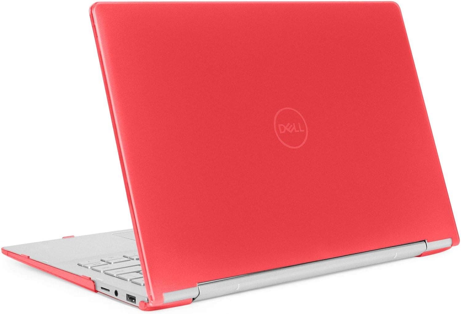 mCover Case Compatible for 2019-2021 13.3" Dell Inspiron 13 7391 2-in-1 Series (with 360 ° Hinge) Laptop Computer ONLY (NOT Fitting Other Dell Models) - Red