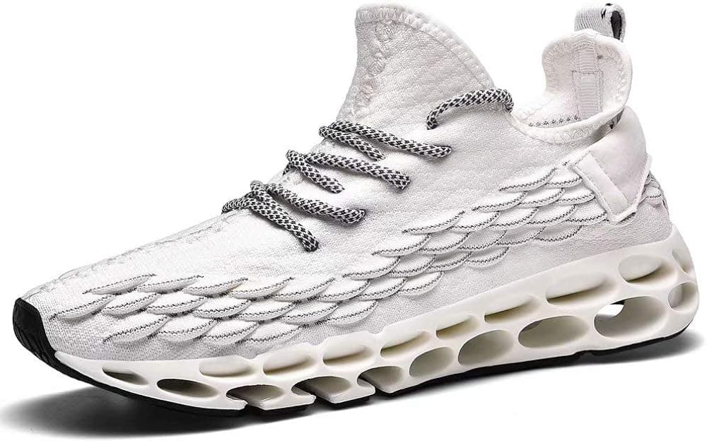 SENNAN Men Women Sport Shoes Reflective Fashion Sneakers Casual Walking Shoes Outdoor Running for Mens and Womens