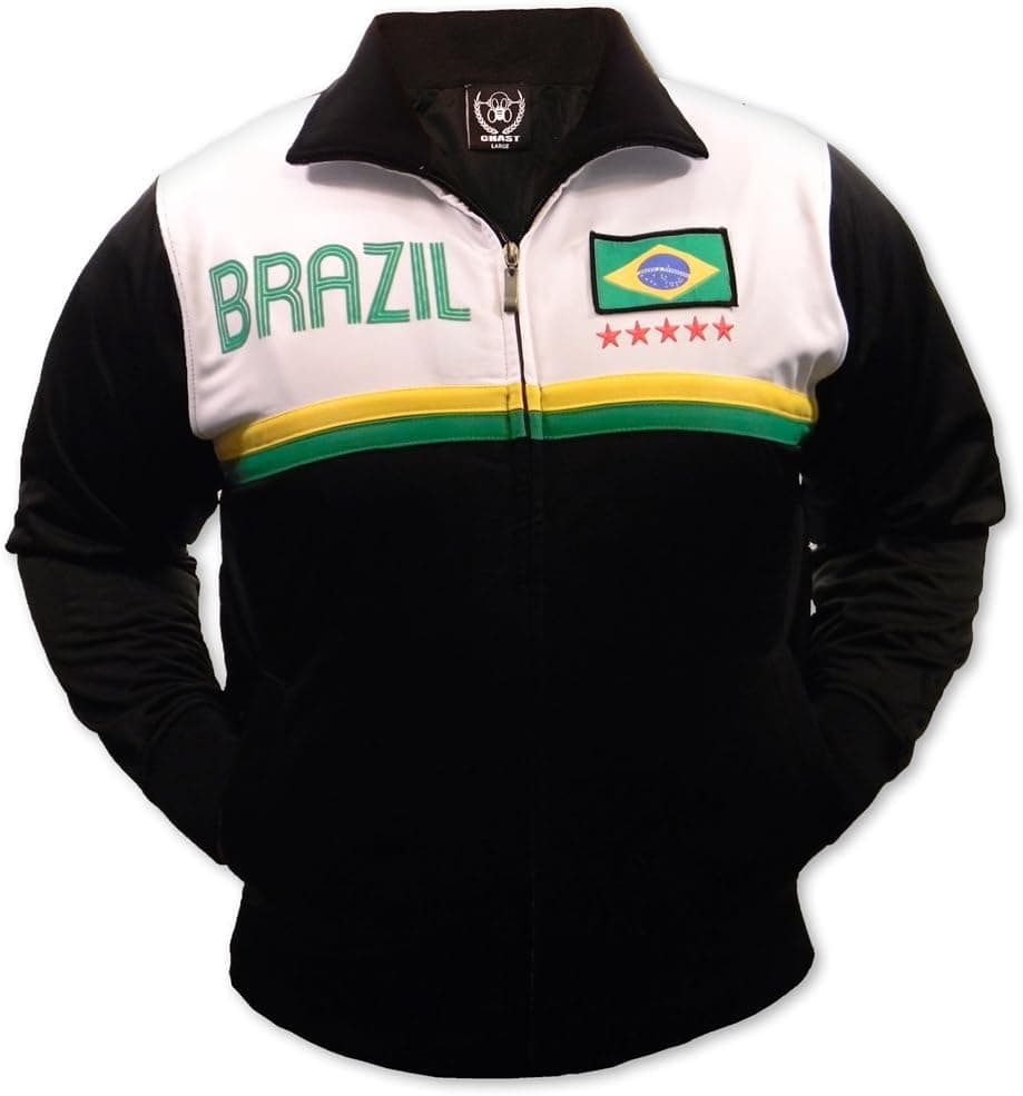 Brazil International Soccer Jacket, Ghast Premier Series World Cup Jackets, Small