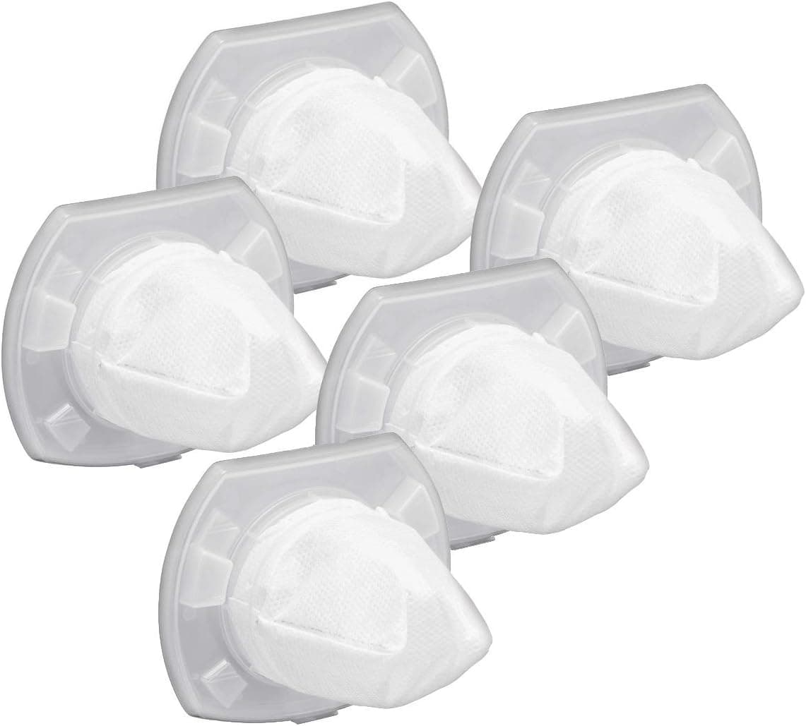 RO6G 5 Pack Replacement Filter for Black & Decker VF110 Dustbuster,Replaces Part # VF110, 90558113-01